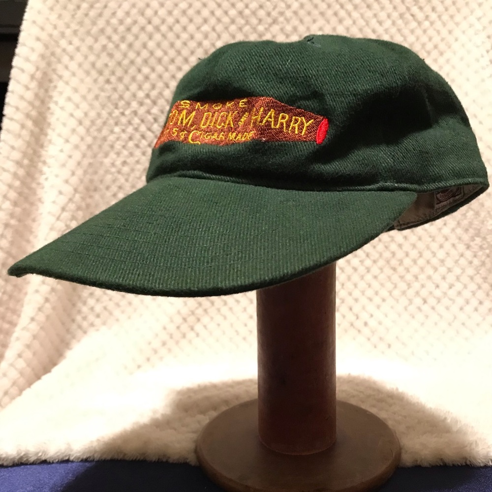 County Seat Jeanswear custom embroidered Cigar cap